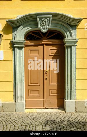 Résidence de Schiller à Weimar à Schillerstrasse no. 12, Weimar, Thuringe, Allemagne. Banque D'Images