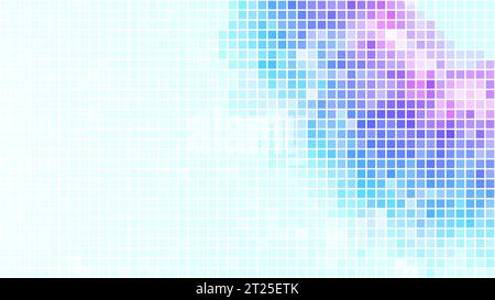 Dégradé de couleurs mosaïque. Illustration vectorielle pour votre projet de conception. Illustration de Vecteur