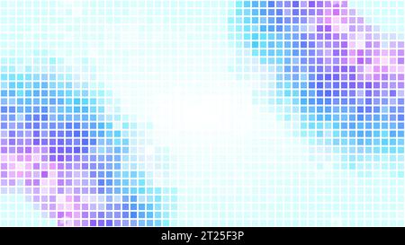 Dégradé de couleurs mosaïque. Illustration vectorielle pour votre projet de conception. Illustration de Vecteur