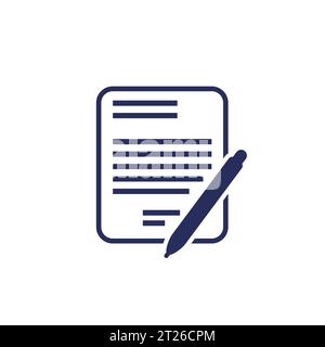 Icône vectorielle sur blanc Illustration de Vecteur