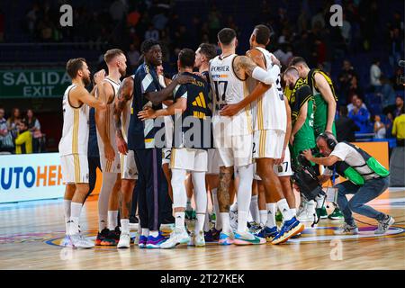 Madrid, Espagne. 17 octobre 2023. 17 octobre 2023 ; Wizink Center ; Madrid ; Espagne ; Turkish Airlines Euroleague Basketball ; Real Madrid vs Zalgiris Kaunas ; 900/cordon Press Credit : CORDON PRESS/Alamy Live News Banque D'Images