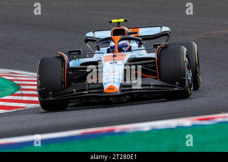 Circuit du Grand Prix de Suzuka, 18 octobre 2023 : Logan Sargeant de l'équipe Williams lors du Grand Prix de Formule 1 du Japon 2023. Banque D'Images