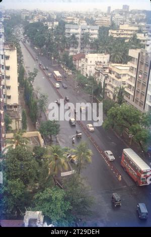 Arial View at Nariman point, South Mumbai, Inde. Banque D'Images