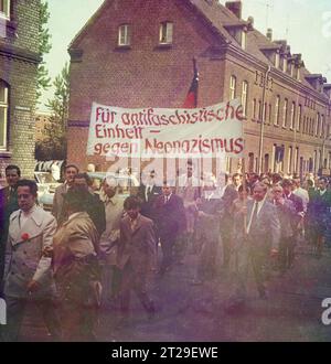 DEU, Allemagne : les photos historiques en couleur des années 1970 montrent des événements et des gens de la politique, de la culture, des syndicats, de la vie professionnelle Banque D'Images