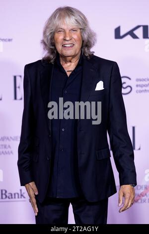 Madrid, Espagne. 17 octobre 2023. Jose Merce a assisté à ELLE cancer ball Photocall au Théâtre Royal. Crédit : SOPA Images Limited/Alamy Live News Banque D'Images