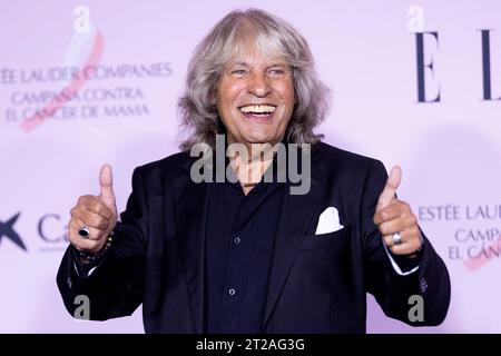 Madrid, Espagne. 17 octobre 2023. Jose Merce a assisté à ELLE cancer ball Photocall au Théâtre Royal. Crédit : SOPA Images Limited/Alamy Live News Banque D'Images