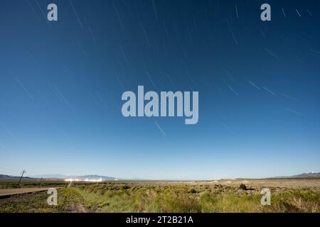 Les équipes de récupération effectuent des répétitions de retour d’échantillons OSIRIS-Rex à Dugway, dans l’Utah, avant le retour de la capsule du vaisseau spatial de l’astéroïde Bennu, collecté en 2020 et atterri le 24 septembre 2023. Banque D'Images