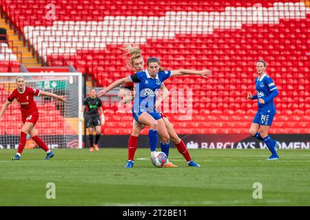 Liverpool FC - Everton FC - Barclays Women's Super League LIVERPOOL, ANGLETERRE - 15 OCTOBRE 2023. Dans les images de jeu. Banque D'Images