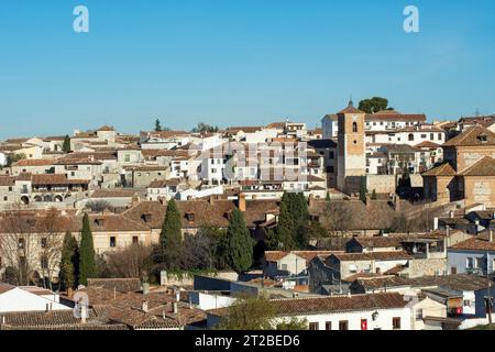 Vista de Chinchón Banque D'Images