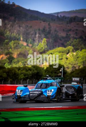 25 SIMPSON Kyffin (usa), ALLEN James (aus), LYNN Alexander (gar), Algarve Pro Racing, Oreca Gibson 07 - Gibson, action lors des 4 heures de l'Algarve 2023, 5e manche des European le Mans Series 2023 du 18 au 20 octobre 2023 à Portimao, Portugal - photo Paulo Maria / DPPI Banque D'Images