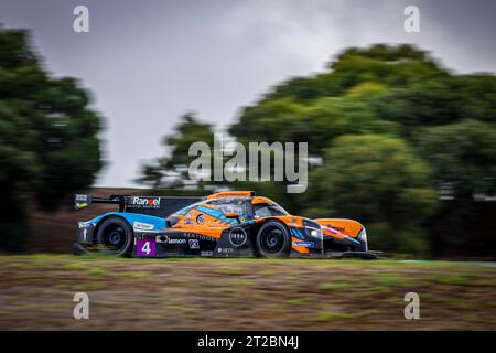 Portimao, Portugal. 20 septembre 2023. 04 BUKHANTSOV Alexander (ARE), PERINO Pedro (prt), WINSLOW James (gbr), DKR Engineering, Duqueine M30 - D08 - Nissan, action pendant les 4 heures de l'Algarve 2023, 5e manche des European le Mans Series 2023 du 18 au 20 octobre 2023 à Portimao, Portugal - photo Paulo Maria/DPPI crédit: DPPI Media/Alamy Live News Banque D'Images