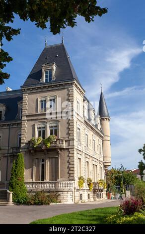 La mairie de Bourgoin-Jallieu, Bourgoin-Jallieu, France. Banque D'Images