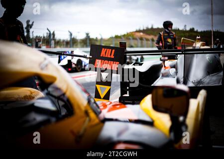 Portimao, Portugal. 26 août 2023. Pitlane début des essais, lors des 4 heures de Portimao 2023, 6e manche des European le Mans Series 2023 du 20 au 22 octobre 2023 à Portimao, Portugal - photo Paulo Maria/DPPI crédit : DPPI Media/Alamy Live News Banque D'Images