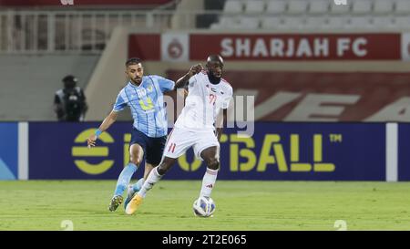 Sharjah FC (UAE) Vs Al-Faisaly FC (JOR) Lors De Leur Match Jour 2 De La ...