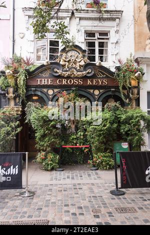 The Cross Keys public House, Endell Street, Covent Garden, Londres, WC2, Angleterre, Royaume-Uni Banque D'Images