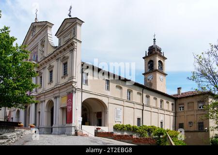 Santuario Madonna di Crea, Piemont, Italie Banque D'Images