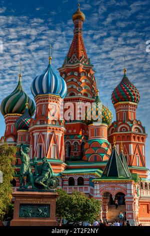 23 septembre 2015, Moscou, Russie. St. Cathédrale de Basil à Moscou, Russie. Banque D'Images