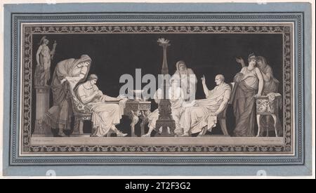 La découverte de la conspiration catilinaire Jean François Janinet Français d'après Jean Guillaume Moitte Français 1792 Voir plus. La découverte de la conspiration catilinarienne. Jean François Janinet (français, Paris 1752–1814 Paris). 1792. Gravure et roulette. Impressions Banque D'Images