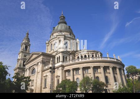 Basilika St Stephen, conçu par Jozsf Hild, Budapest, Hongrie Banque D'Images