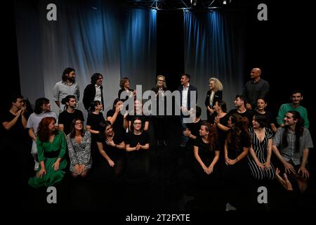 Oviedo, Espagne. 19 octobre 2023. L’actrice Meryl Streep rend visite à des étudiants en théâtre dans les Asturies le jeudi 19 octobre 2023. Crédit : CORDON PRESS/Alamy Live News Banque D'Images