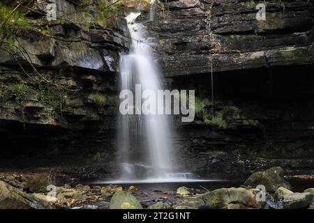 Summerhill Force au début de l'automne, Bowles, Teesdale, comté de Durham, Royaume-Uni Banque D'Images