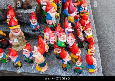 Nains de jardin Banque D'Images