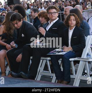 Hollywood, États-Unis. 14 janvier 2014. Lors de la cérémonie du Walk of Fame Star de Gwen Stefani à Hollywood, CA, le 19 octobre 2023 © Lisa OConnor/AFF-USA.com Credit : AFF/Alamy Live News Banque D'Images