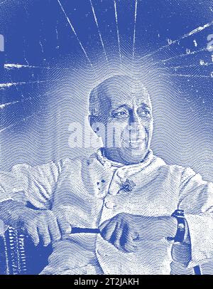 Fond d'affiche Jawaharlal Nehru, pour Jawaharlal Nehru jour ou jour des enfants, Chacha Nehru Jayanti, figure célèbre indienne Banque D'Images