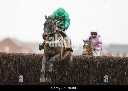 Photo du dossier datée du 21-02-2021 de Sceau Royal, qui peut ramener chez lui le Trustatrader de Kempton approuvé et examiné Trades People Hurdle pour une troisième année consécutive. Date d'émission : Vendredi 20 octobre 2023. Banque D'Images