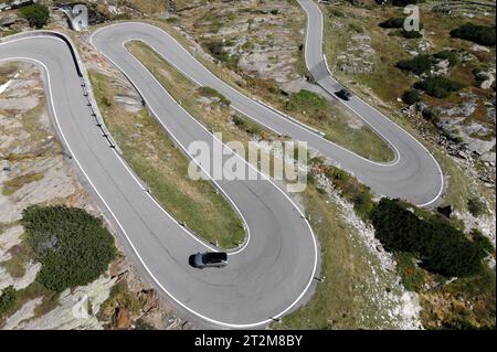 San-Bernardino-Pass, Graubünden, Schweiz Banque D'Images