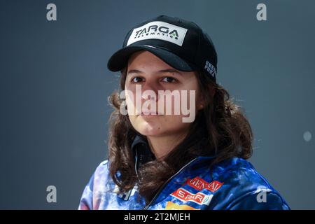 Zagreb, Croatie. 20 octobre 2023. Zrinka Ljutic à la Journée des médias de l'équipe de ski croate à l'hôtel Zonar. Conférence de presse et rencontre avec les concurrents avant le début de la nouvelle saison de coupe du monde Audi FIS 2023-2024, à Zagreb, Croatie, le 20 octobre 2023. Photo : Igor Kralj/PIXSELL crédit : Pixsell/Alamy Live News Banque D'Images