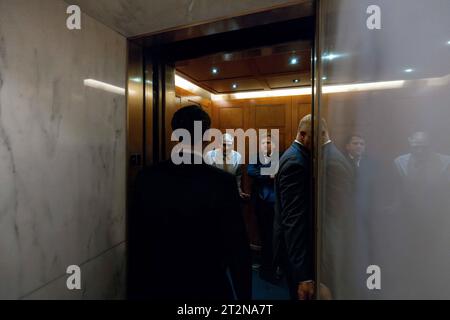 Washington DC, États-Unis. 20 octobre 2023. WASHINGTON, D.C., ÉTATS-UNIS. 20 octobre 2023. JIM JORDAN (R-Ohio), après avoir été abandonné par les républicains comme candidat pour le Président de la Chambre au Capitole des États-Unis à Washington, DC (image de crédit : © Branden Camp / ZUMA Press Wire) USAGE ÉDITORIAL SEULEMENT! Non destiné à UN USAGE commercial ! Crédit : ZUMA Press, Inc./Alamy Live News Banque D'Images