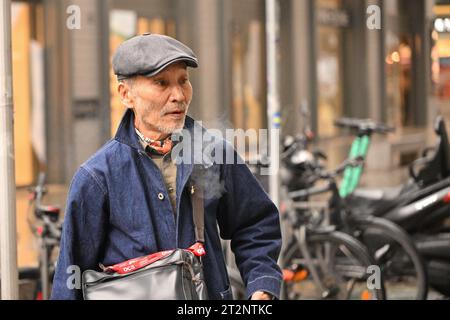 Lyon, France. 20 octobre 2023. Rintaro organise une masterclass lors du 15e Festival du film lumière à Lyon, France, le 20 octobre 2023. Photo Julien Reynaud/APS-Medias/ABACAPRESS.COM crédit : Abaca Press/Alamy Live News Banque D'Images