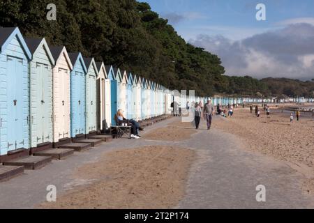 Avon Beach, Christchurch, Dorset, Angleterre Banque D'Images