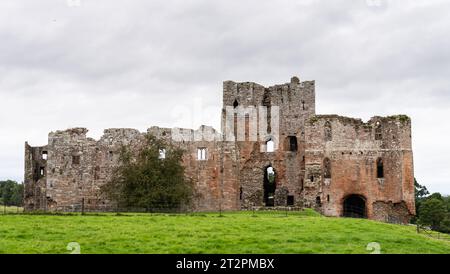 Château de Brougham, près de Penrith, Cumbria, Royaume-Uni Banque D'Images