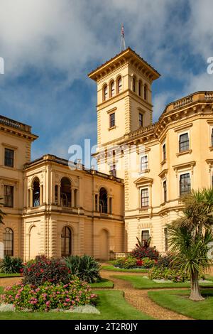 Formal Gardens, Osborne House, East Cowes, île de Wight, Angleterre Banque D'Images