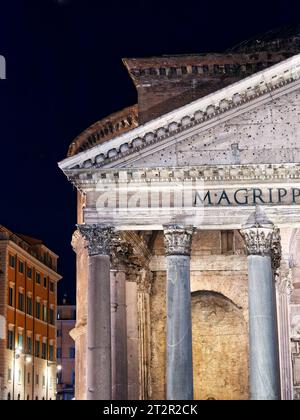 La couverture du Panthéon close up, Rome, Italie Banque D'Images