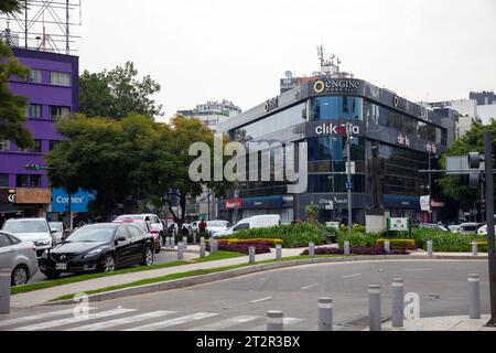 Avenida Presidente Masaryk dans le quartier Polanco à Mexico, Mexique Banque D'Images