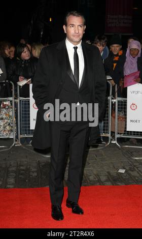 Londres, Royaume-Uni. 19 janvier 2012. Jean Dujardin participe aux London film Critics' Circle Awards au BFI Southbank à Londres. (Photo Fred Duval/SOPA Images/Sipa USA) crédit : SIPA USA/Alamy Live News Banque D'Images