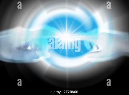 La création de l'univers Banque D'Images