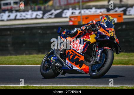 Phillip Island, Australie. 21 octobre 2023. Qualification pour le Grand Prix d'Australie MotoGP sur le circuit de Phillip Island. 21 octobre 2023 en photo : Brad Binder Clasificacion dec Gran Premio de MotoGP de Australia en el Circuito Internacional de Phillip Island. 21 de Octubre de 2023 POOL/ MotoGP.com/Cordon presse les images seront réservées à un usage éditorial. Crédit obligatoire : © motogp.com crédit : CORDON PRESS/Alamy Live News Banque D'Images