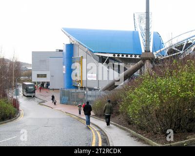 Approche du stade Kirklees (John Smith's), Huddersfield, en 2007 Banque D'Images