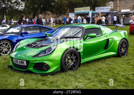 2019 Lotus exige Sport 410, exposé au salon privé Concours d’Elégance qui s’est tenu au Palais de Blenheim. Banque D'Images