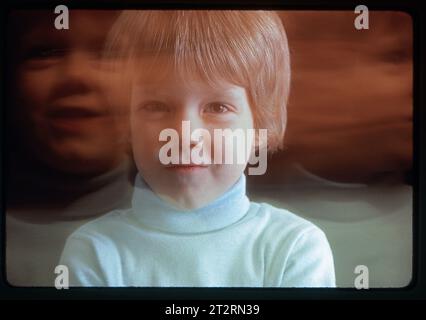 Ancien acteur enfant Cary Guffey connu pour avoir joué le rôle de Barry Guiler dans le film Close Encounters of the Third Kind. Maintenant, il est un financier planner.in Douglasville, Géorgie, début 1978. Banque D'Images