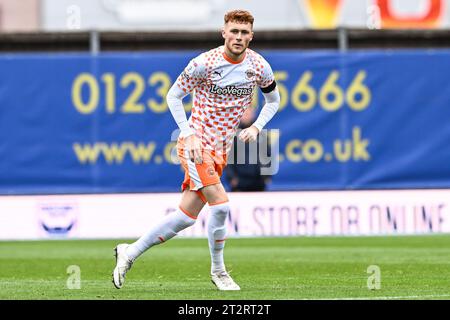 Sonny Carey #10 de Blackpool lors du match Sky Bet League 1 Oxford United vs Blackpool au Kassam Stadium, Oxford, Royaume-Uni, le 21 octobre 2023 (photo de Craig Thomas/News Images) dans , le 10/21/2023. (Photo Craig Thomas/News Images/Sipa USA) Banque D'Images