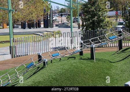 Garlands Re-Do Town Square plus quelques visiteurs royaux Banque D'Images