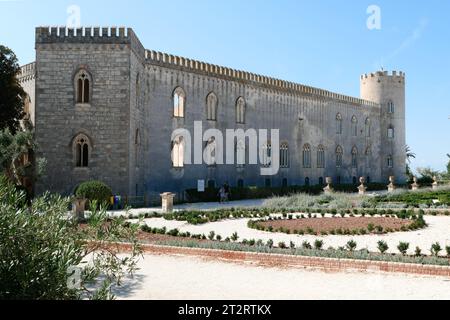 Castello di Donnafugata, Sicile Banque D'Images