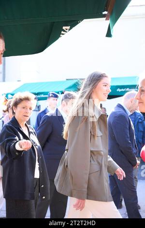 21 octobre 2023, Arroes, Pion et Candanal (Villa, Asturies, Espagne : visite de la Princesse Sofia 2023 exemplaires d'Arroes, Pion et Candanal (Villaviciosa) lors des Prix Princesse des Asturies 2023 le 21 octobre 2023 à Arroes, Pion et Candanal (Villaviciosa), Espagne (image de crédit : © Jack Abuin/ZUMA Press Wire) USAGE ÉDITORIAL UNIQUEMENT! Non destiné à UN USAGE commercial ! Banque D'Images