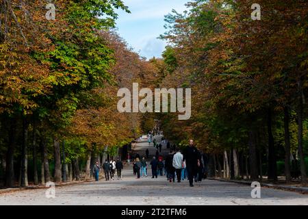 Automne à Madrid, Espagne Banque D'Images