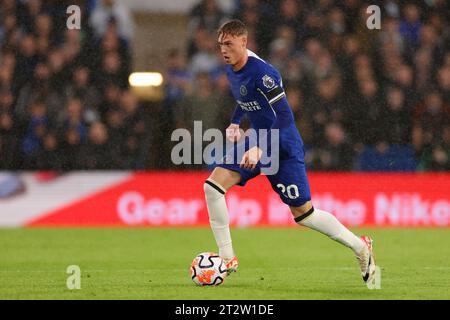 Chelsea, Londres, Royaume-Uni. 21 octobre 2023 ; Stamford Bridge, Chelsea, Londres, Angleterre : Premier League football, Chelsea contre Arsenal ; Cole Palmer de Chelsea crédit : action plus Sports Images/Alamy Live News Banque D'Images